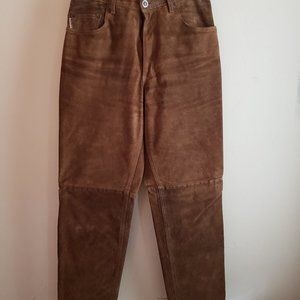 Skotts Suede Pants - washable - size 8 / 30